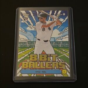 Topps 8-Bit Ballers Kyle Teel Card - Chicago White Sox